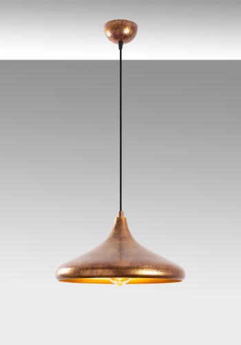 LUMI Barek taklampe, m. justerbar hyde - flerfarget metall