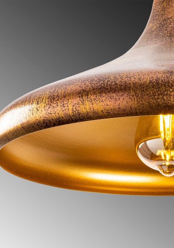 LUMI Barek taklampe, m. justerbar hyde - flerfarget metall