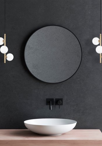 LUMI loftlampe - glas og guldfarvet metal