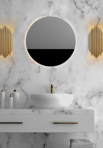 LUMI Kara vegglampe - gull metall