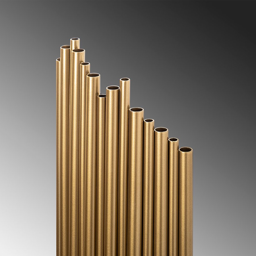 LUMI Kara vegglampe - gull metall