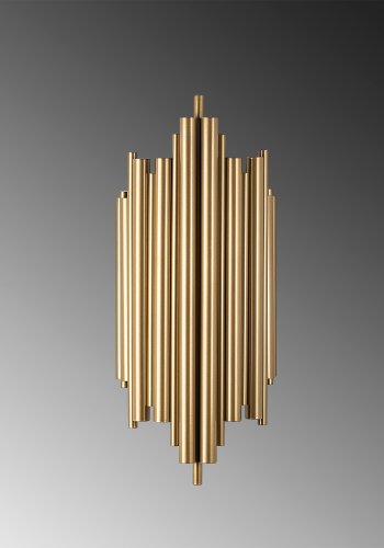 LUMI Reis vegglampe - gull metall