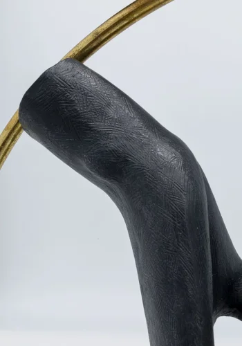 KARE DESIGN Elements Heart Hand figur - polyresin, stl og marmor (H:62cm)