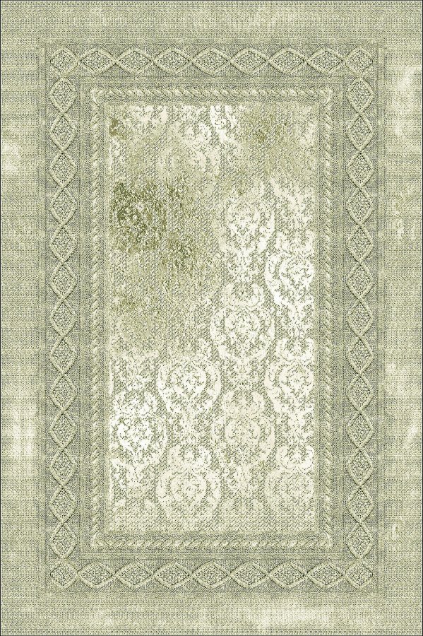 TEPPI Wookece211 gulvtppe m. mnster, rektangulr - multifarvet polyester (50x80)