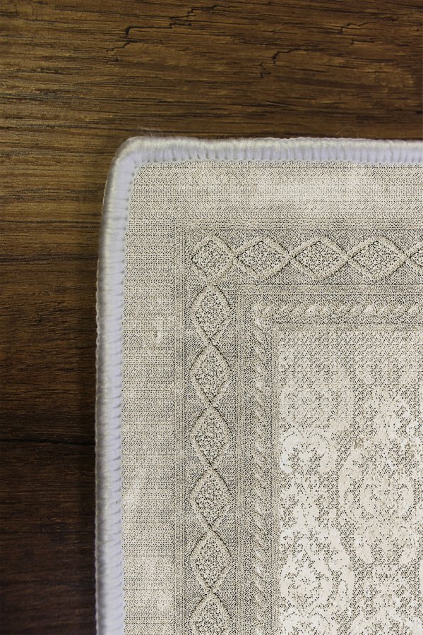 TEPPI Wookece211 gulvtppe m. mnster, rektangulr - multifarvet polyester (50x80)