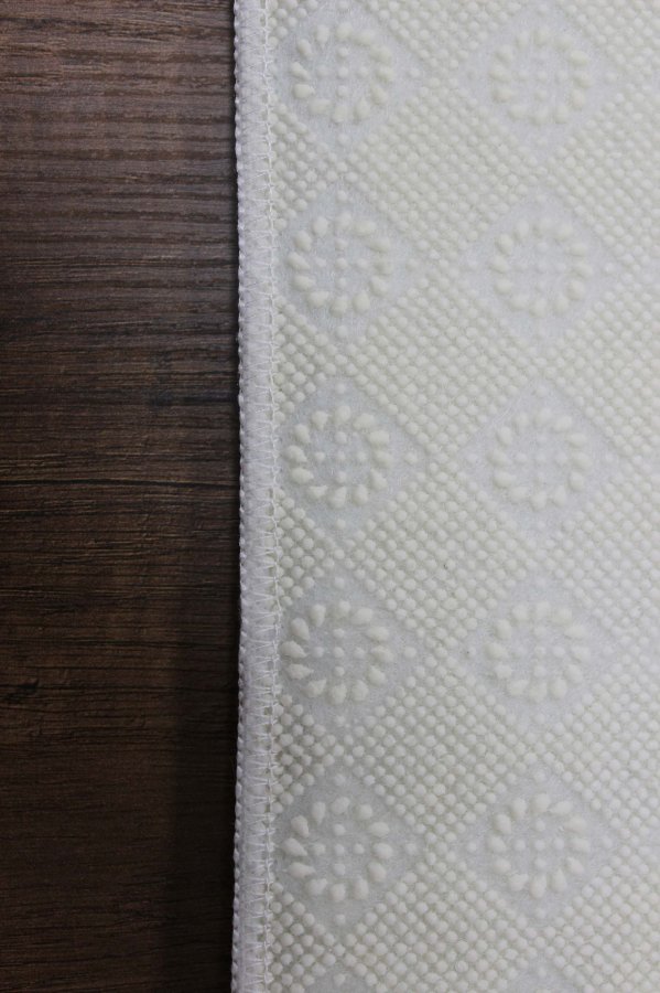 TEPPI Wookece217 gulvtppe m. 3D print, rektangulr - multifarvet polyester (50x80)