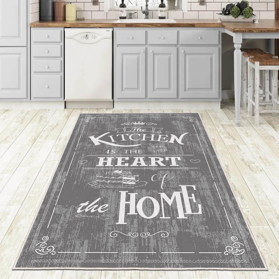 TEPPI Wookece255 gulvtppe, rektangulr - multifarvet polyester (60x100)