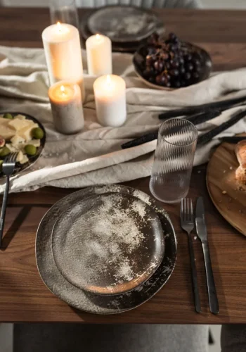 KARE DESIGN Savanna middagstallerken, kologisk - brun/gr matt keramikk (26)