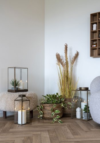 HOUSE NORDIC kunstig voksblomst - grnn PE-plast (H:33 cm)