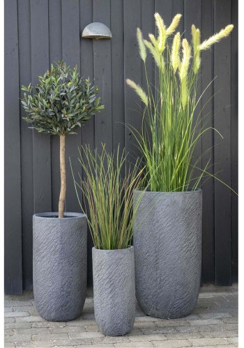 HOUSE NORDIC kunstig oliventre - grnn plast og polyester (H:126)