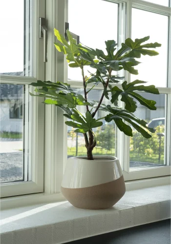HOUSE NORDIC kunstig fikentreplante - grnn plast (H:53)