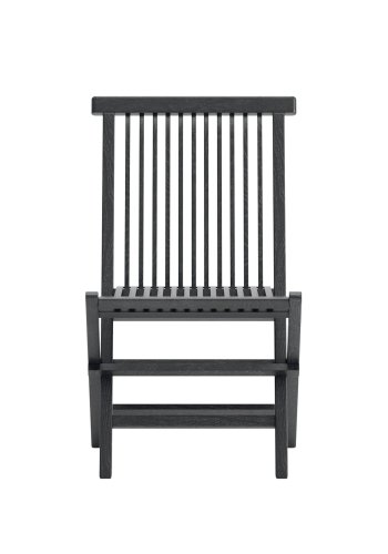 VENTURE HOME Kenya spisestoler 2-pakning - Sort teak