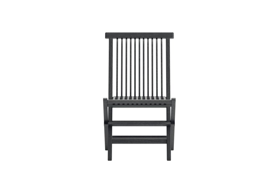 VENTURE HOME Kenya spisestoler 2-pakning - Sort teak