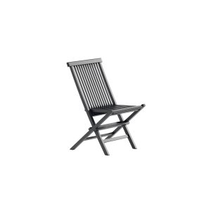 VENTURE HOME Kenya spisestoler 2-pakning - Sort teak