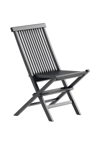 VENTURE HOME Kenya spisestoler 2-pakning - Sort teak