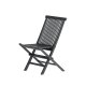 VENTURE HOME Kenya spisestoler 2-pakning - Sort teak