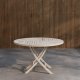 VENTURE HOME Kenya Runt Matbord �120cm - Vitkalkat