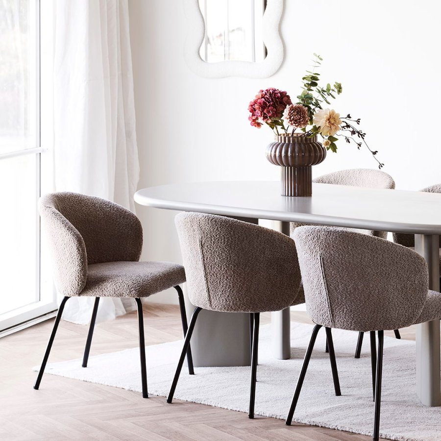 HOUSE NORDIC�Dahlia buket kunstige blomster, mix - multifarvet plastik (H:68)