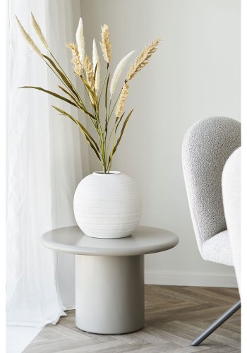 HOUSE NORDIC�kunstig deko gr�s, m. 2 stilke - beige og sand plastik (H130)