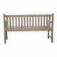 VENTURE DESIGN rektangul�r Kenya haveb�nk m. rygl�n og arml�n - natur teaktr� (150x62)