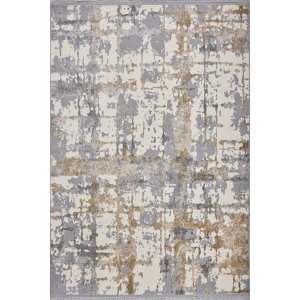 TEPPI Notta teppe med mnster, rektangulrt - flerfarget polypropylen og polyester (200x290)