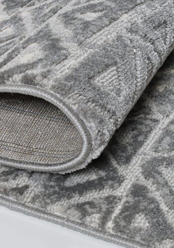 TEPPI Notta gulvtppe m. mnster, rektangulr - multifarvet polypropylen og polyester (200x290)