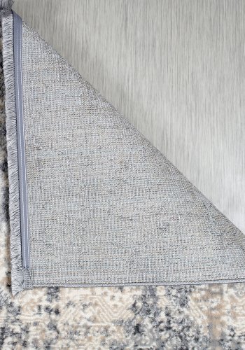 TEPPI Notta 1121 gulvtppe, rektangulr - beige/creme/gr polypropylen/polyester (50x80)