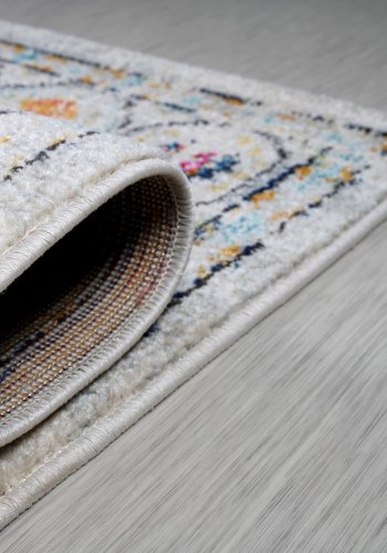 TEPPI Vintage 7655 Hall gulvtppe, rektangulr - multifarvet polypropylen (80x150)