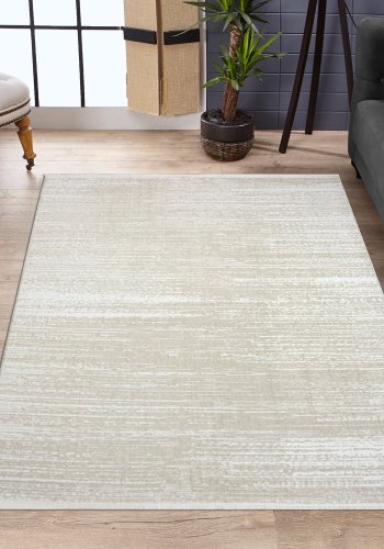 TEPPI Jasmine gulvtppe m. mnster, rektangulr - multifarvet polyester (200x290)