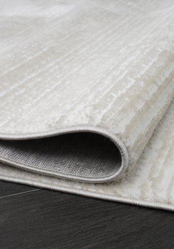 TEPPI Jasmine gulvtppe m. mnster, rektangulr - multifarvet polyester (200x290)