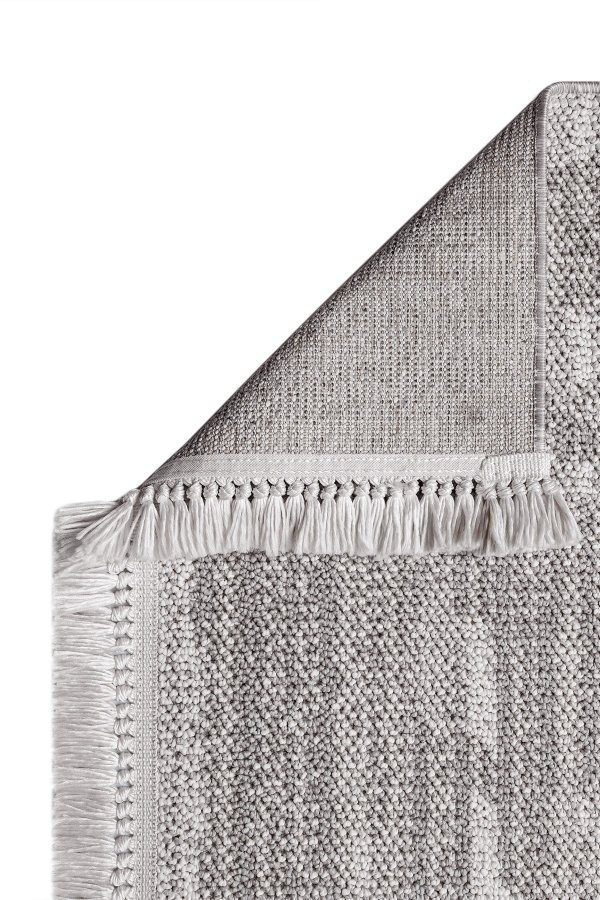 TEPPI Bastia 1277 gulvtppe, rektangulr - creme/gr polypropylen (160x230)