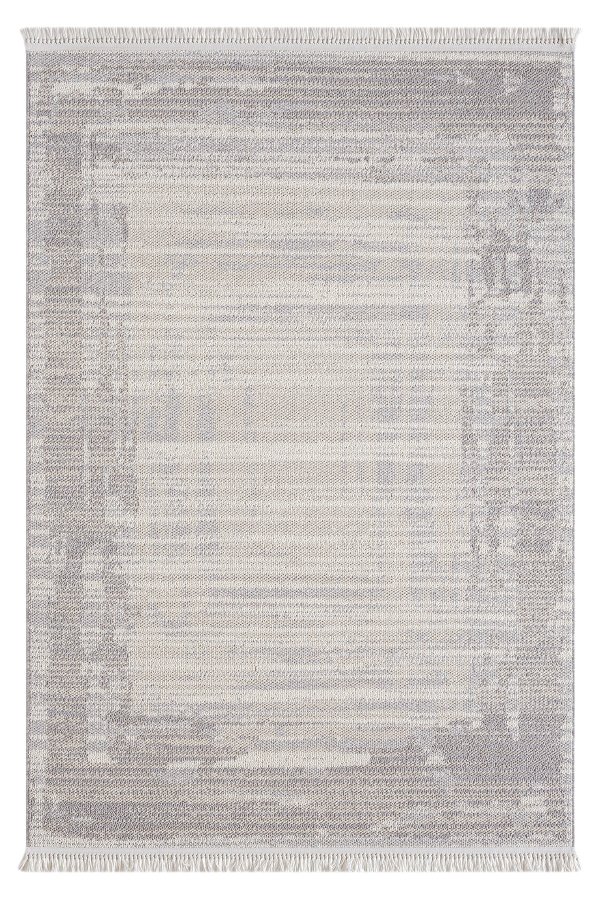 TEPPI Bastia 1277 gulvtppe, rektangulr - creme/gr polypropylen (160x230)