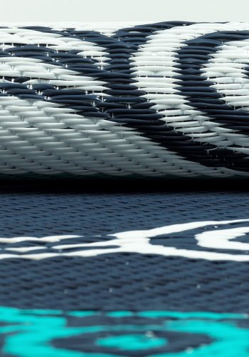 NORDVÄRK Savana 8809 utendrs teppe, rektangulrt - grnn polypropylen (90x180)