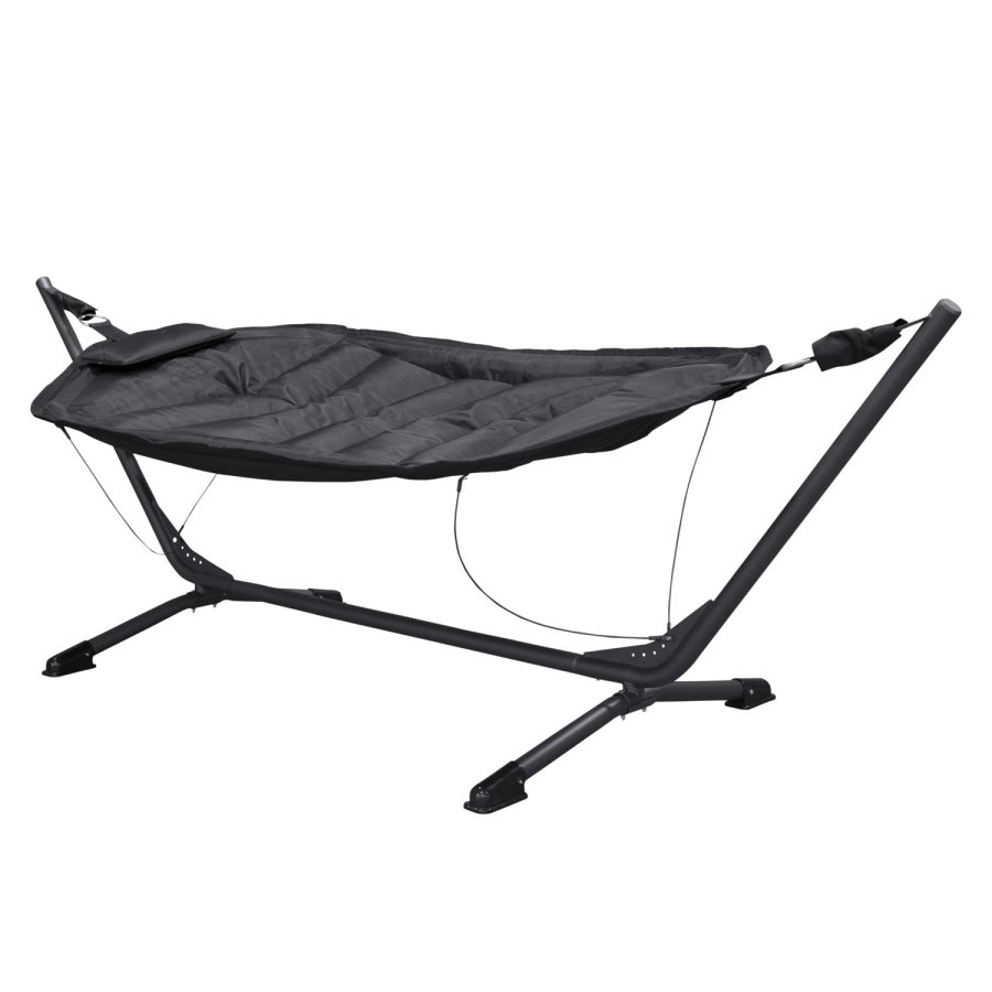VENTURE DESIGN Niño utendrs hengekye - svart stoff, stl og plast 