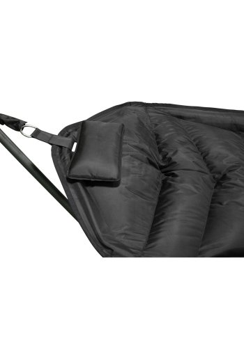 VENTURE DESIGN Niño utendrs hengekye - svart stoff, stl og plast 