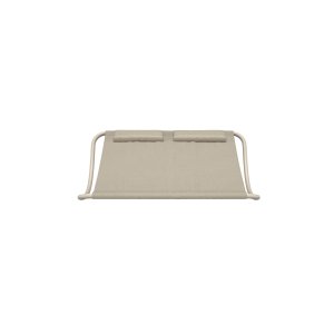 VENTURE HOME Gordo dobbel svingseng - beige ramme / beige stoff