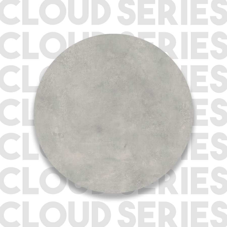 NORDVRK CD1 TV-bord, m. 1 dr og 1 hylle - steingr melamin og svart tre (110x40)