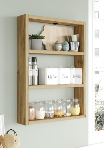 NORDVRK PR1 vegghylle - naturlig melamin