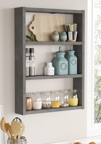 NORDVRK PR1 vegghylle - slvmelamin