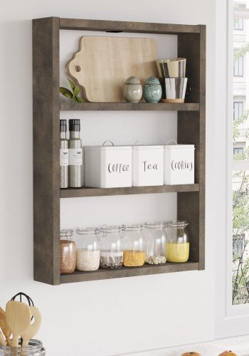 NORDVRK PR1 vegghylle - bronse melamin