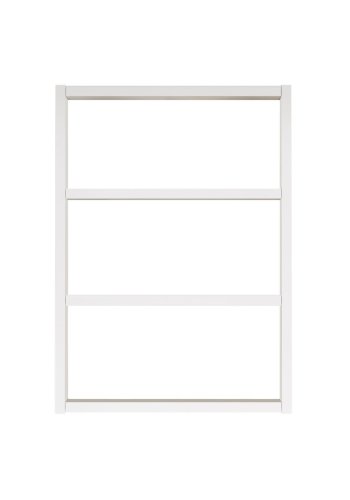 NORDVRK PR1 vegghylle - hvit melamin