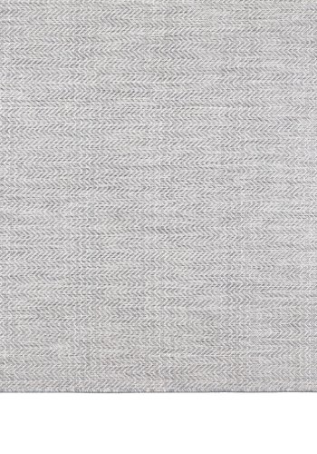 TEPPI 20522A gulvtæppe, rektangulær - grå-hvid sisal (160x230)