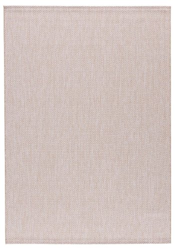 NORDVÄRK Fresco 20522A utendrs teppe, rektangulrt - ecru polypropylen (50x80)