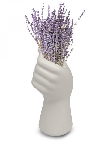 NORDVÄRK HMY vase - hvit keramikk