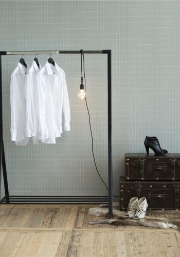 ACT NORDIC Brent Garderobenständer mit Schuhregal - schwarz