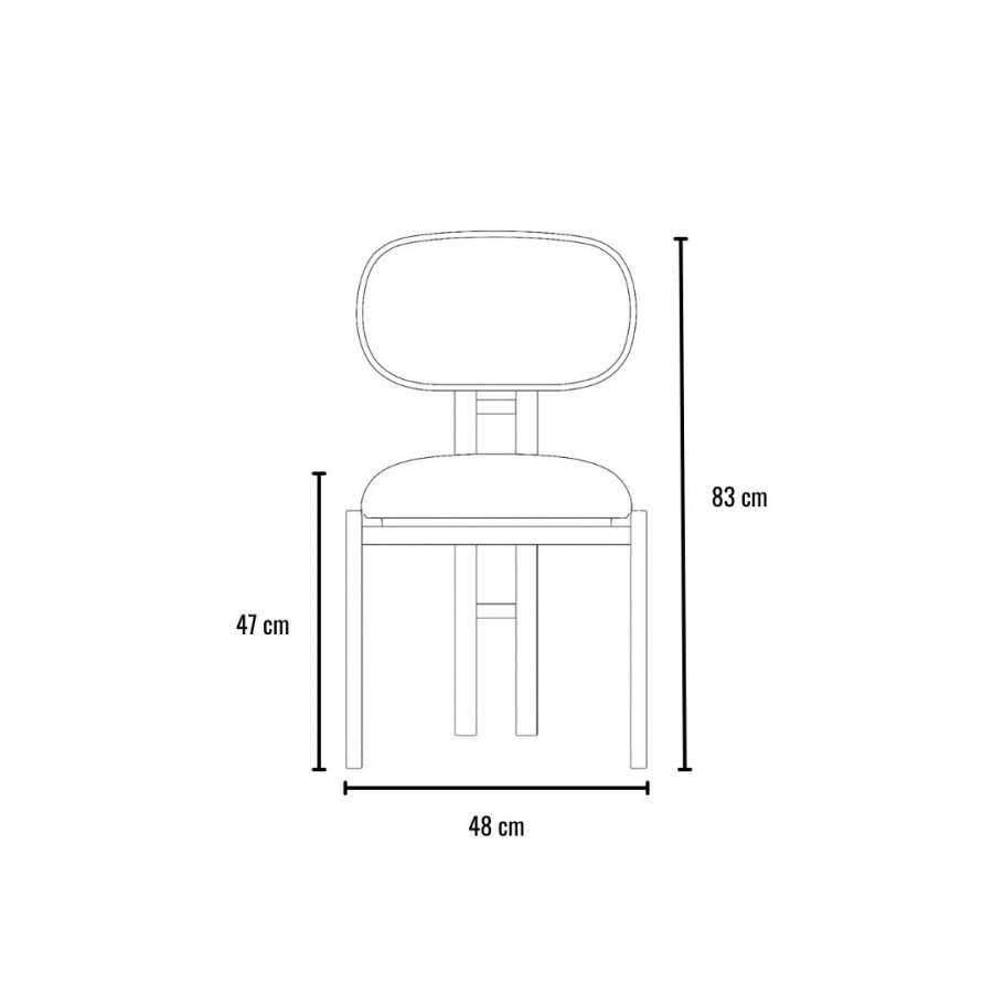 NORDV�RK Muriz - 4970 Stolset (2 delar)