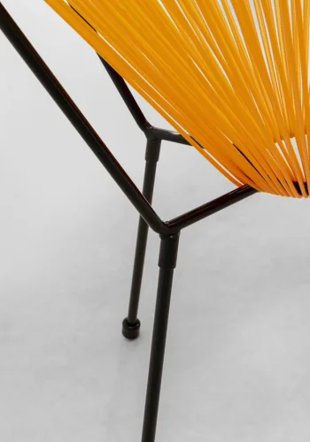 KARE DESIGN Acapulco Orange lnestol/havestol - orange plast og stl