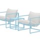 VENTURE HOME Messina Loungegrupp - Ljusbl� / Beige