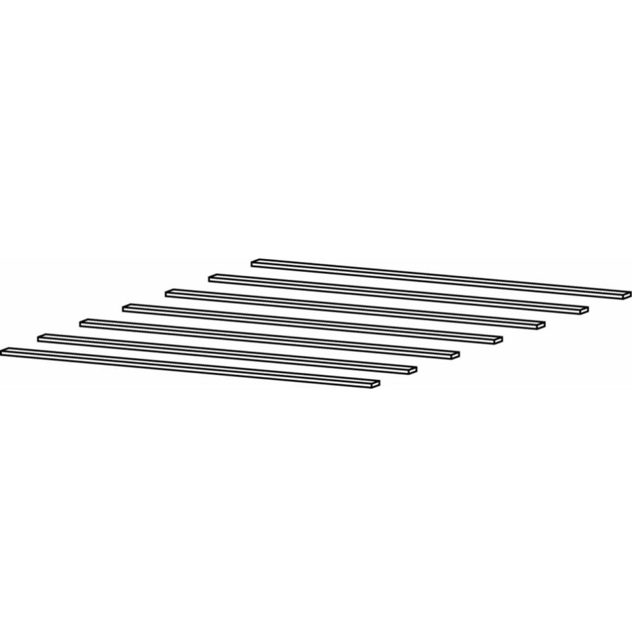 TWILUM spaltebunn - naturlig tre (153,6x200)