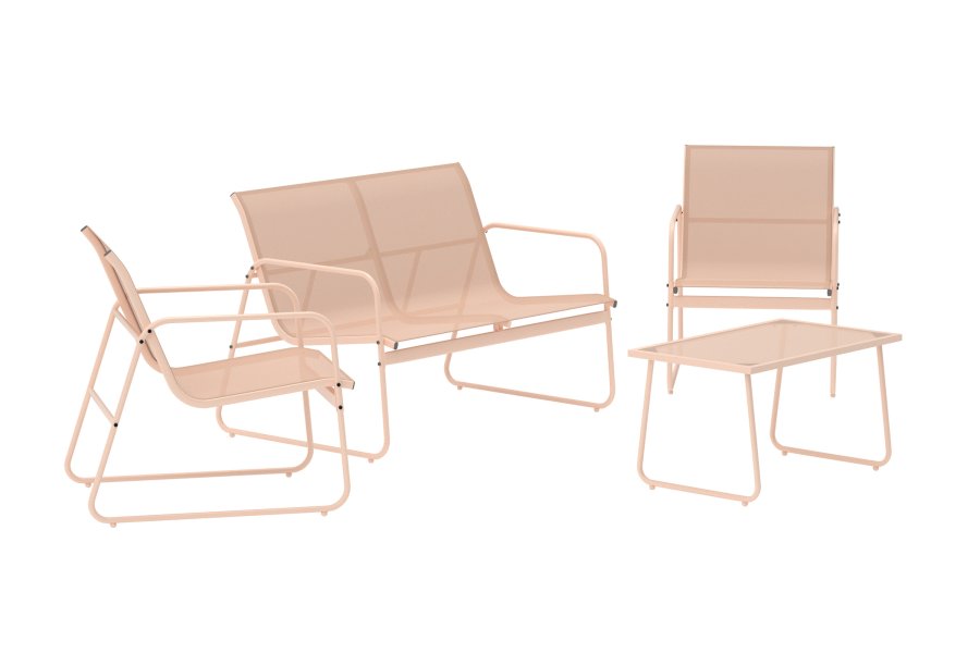 VENTURE HOME Scopello Sofasett - Beige / Beige